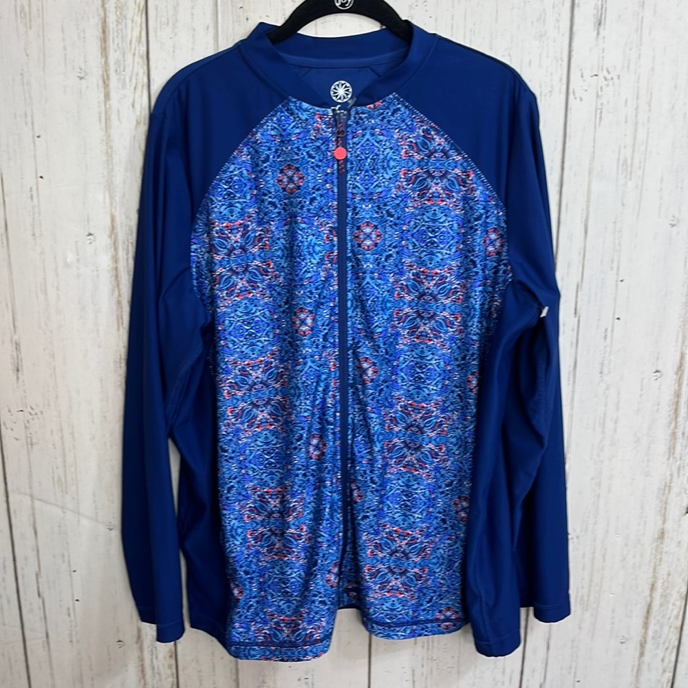 Fullbeauty Sport Athletic Running Jacket Full Zip Size 18 - 20